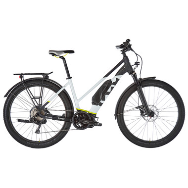 Bicicleta de viaje eléctrica HUSQVARNA GT4 TRAPEZ Blanco/Negro 2019 0